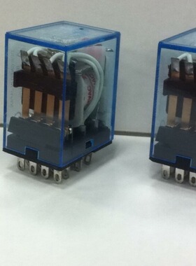 吉鑫中间继电器MY4N-J AC220V AC110VaC24VDC24V DC12V继电器