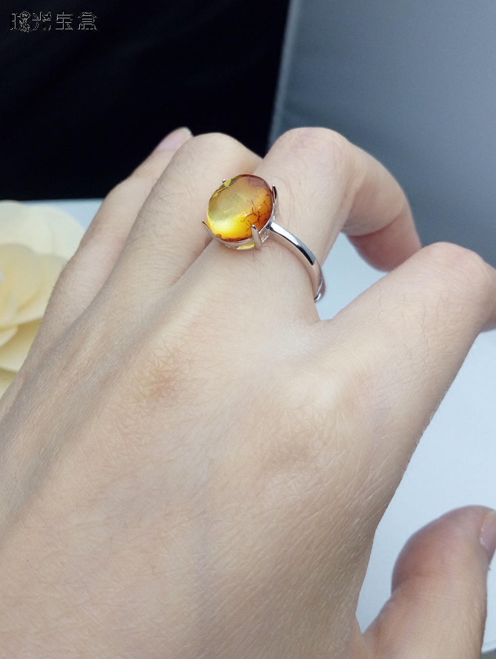 925纯银镀白金活口女款戒指托12*15,11*13,10*12,9*11,8*10 13*18