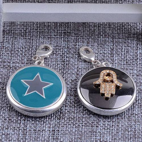 欧美全新滴油挂件可打开项链坠