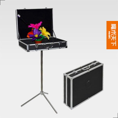 魔术道具 商演舞台跑场箱 铝箱魔术桌(不锈钢支架) 魔术箱彩桌