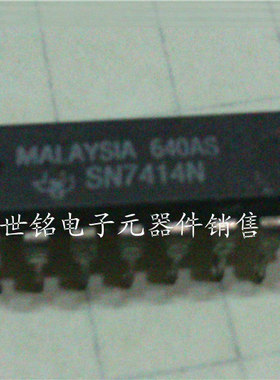 SN7414N / SN74LS14N / 实体店现货经营进口元器件IC
