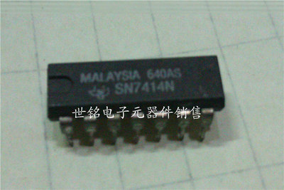 SN7414N / SN74LS14N / 实体店现货经营进口元器件IC