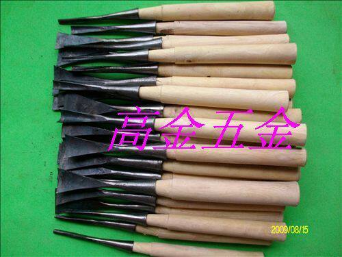 30件套打胚刀 带柄打胚刀 雕刻刀 木雕工具 修光刀根雕工具雕花凿