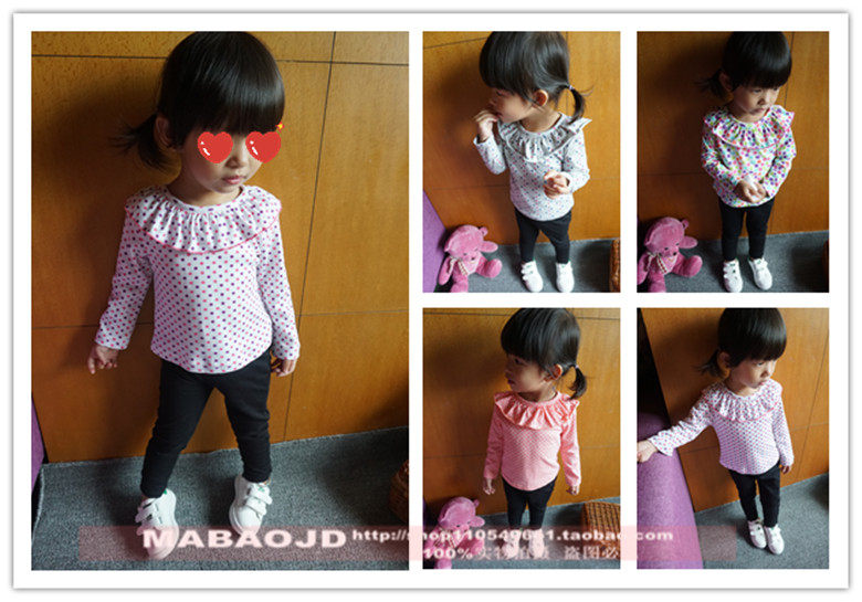 Chemise fille à manche longue - Ref 2086494 Image 1