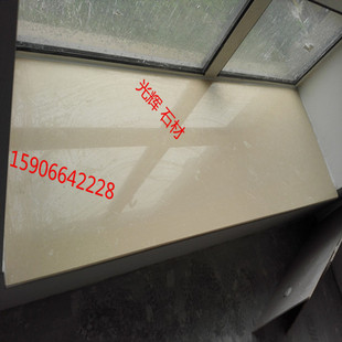 人造大理石沙安娜定做飘窗楼梯板踏步窗台石线条鞋柜杭州光辉石材