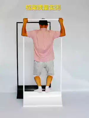 Rifeng display rack vertical floor-standing door type KT board billboard poster promotion vertical screen display board shelf