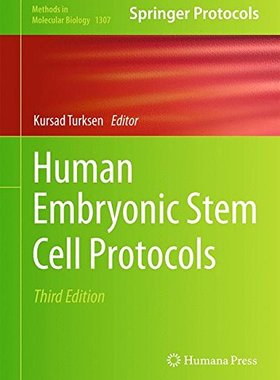【预订】Human Embryonic Stem Cell Protocols