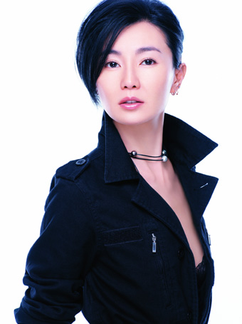 美女明星张曼玉海报制作高清写真相纸海报绢丝画印刷定做J7600B