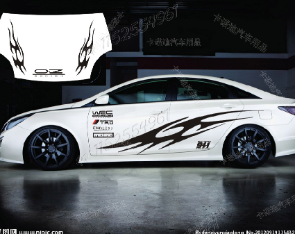 本田改装专用汽车贴纸