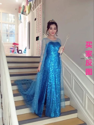 taobao agent Disney, dress, children's summer small princess costume, “Frozen”