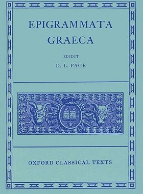 【预售】Epigrammata Graeca