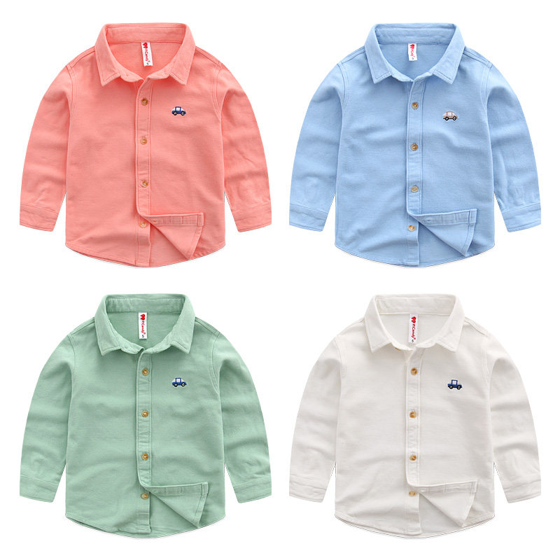 Chemise garcon à manche longue - Ref 2072779 Image 1