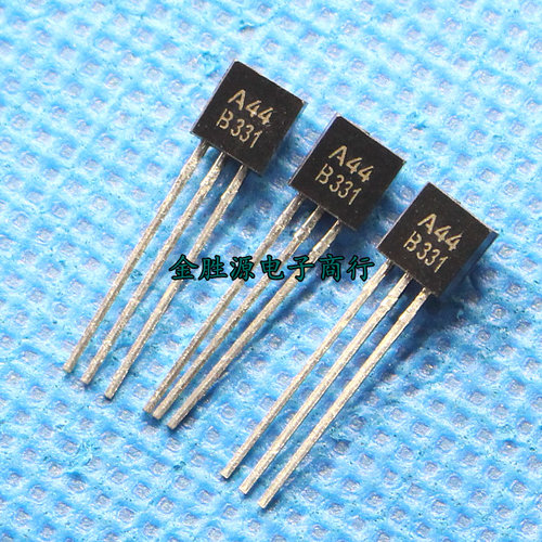 三极管 A44 MPSA44 KSP44 TO92 400V 小功率晶体管 原装10只
