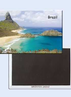 定制 巴西费尔南多诺罗尼亚沙滩 旅游度假纪念磁贴20757