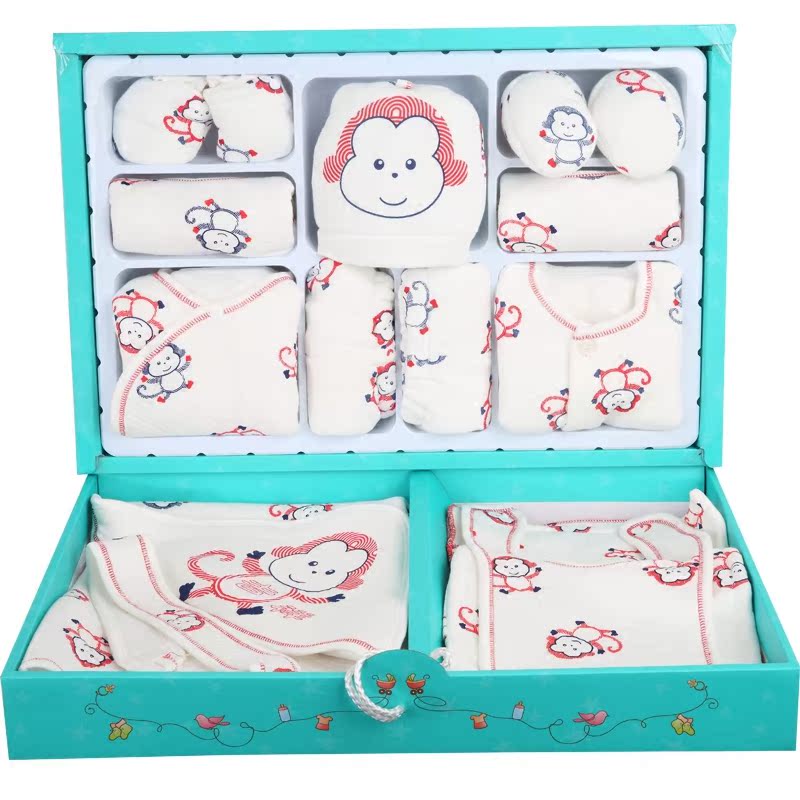 Coffret cadeau pour nouveau-né - Vêtements + Fournitures - Ref 1978772 Image 1