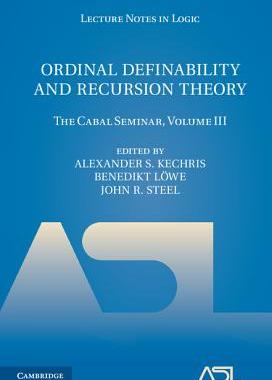 【预订】Ordinal Definability and Recursion Theory