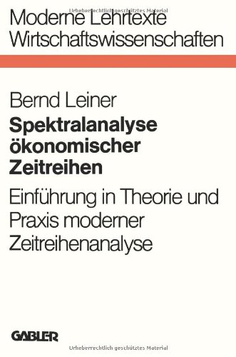 【预售】Spektralanalyse Okonomischer Zeitreihen: Einfu...