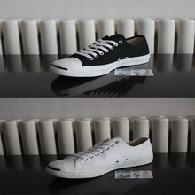 全新专柜正品匡威白色常青款帆布开口笑1Q698，1Q699，164056C