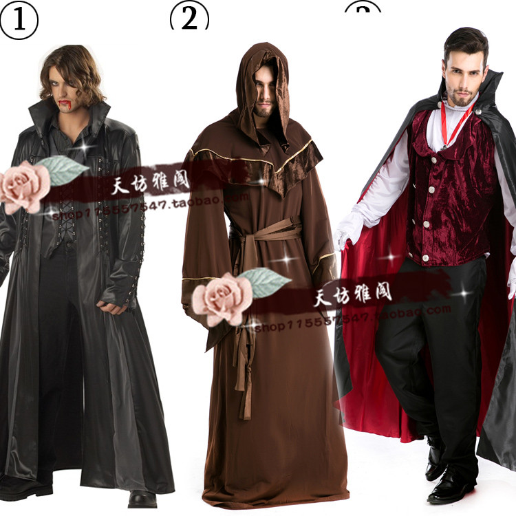 吸血鬼伯爵cosplay恶魔化装舞会
