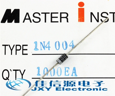 MIC 1N4004 IN4004 整流二极管 DO-41 100只4元 23元/K