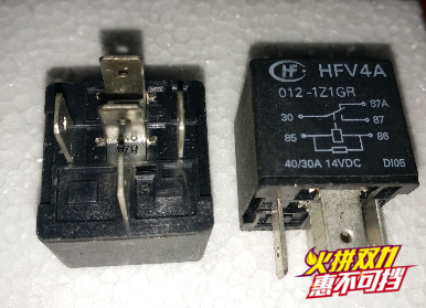 宏发汽车继电器HFV4A-024-1Z1GR
