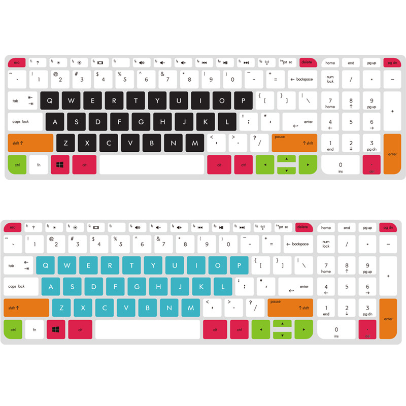 升派 惠普笔记本电脑键盘保护膜 Pavilion 15 G15 带数字键