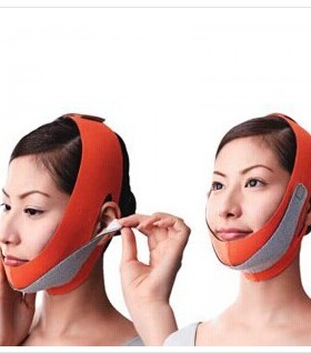 v脸神器面具紧致防下垂淡化去法令纹提升小颜紧实面具（橙色）