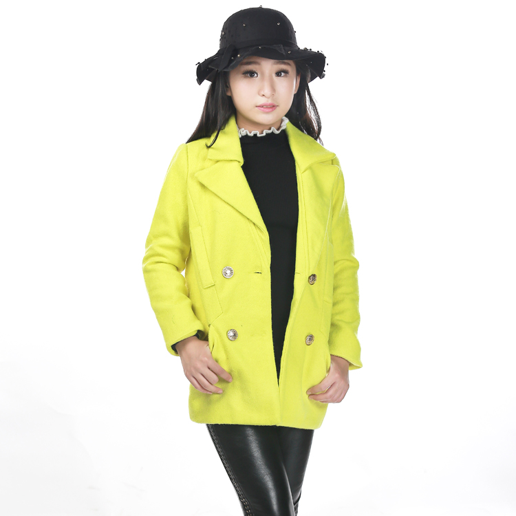 Manteau pour fille en laine - Ref 2161661 Image 1