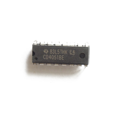 直插 CD4051BE DIP-16 CD/HEF/HCF4051BD  八选一模拟开关