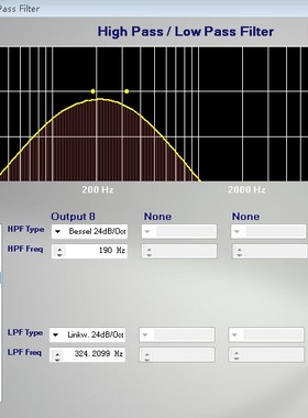 ASHLY雅士尼4.8SP音响处理器 ashly电脑调音控制软件
