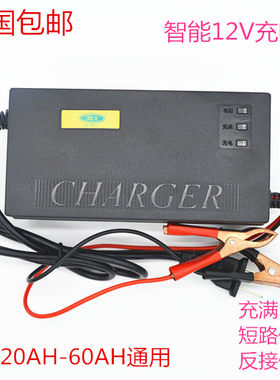 适用于超威天能12v12ah充电器