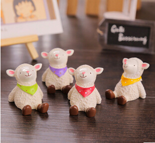 创意喜洋洋羊年祈福可爱小羊摆件公仔吉祥物结婚礼物儿童新年礼物