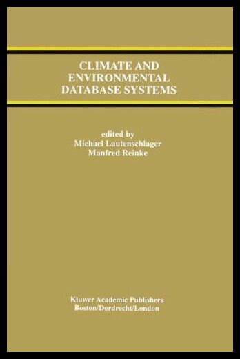 【预售】Climate and Environmental Database Systems