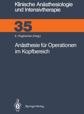 【预订】Anasthesie Fur Operationen Im Kopfbereich