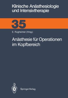 【预订】Anasthesie Fur Operationen Im Kopfbereich