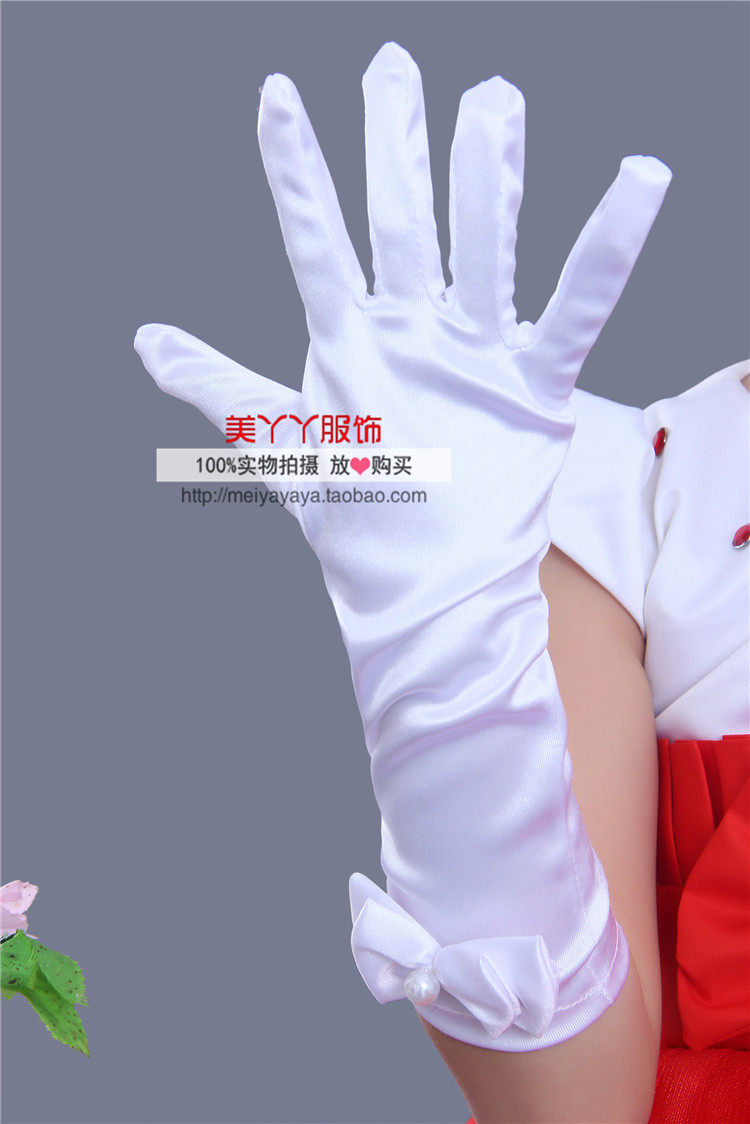 Gants pour fille en satin - Ref 2150448 Image 1