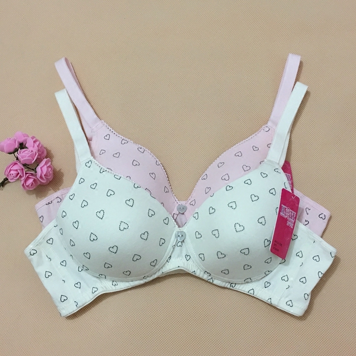 BLOSS无钢圈定型舒适透气棉文胸