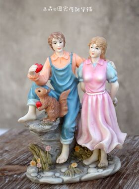 西洋古董美式乡村风情侣家居装饰