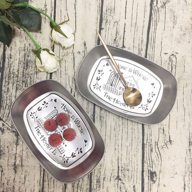 欧式复古马口铁金属水果盘创意铁皮小托盘零食盘点心盘早餐盘客厅|msdalam kategori pinggan mangkuk, pinggan mangkuk, mangkuk buah-buahan/plat buah-buahan/bakul buah-buahan - dari Buy2taobao.com untuk memberikan perkhidmatan ejen Taobao profesional membeli