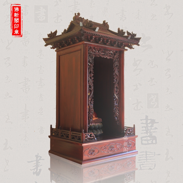 屋顶台龛神楼佛龛佛柜 实木佛龛供台祖先神龛寺庙佛龛 带门佛龛|msdalam kategori perabot kediaman, kabinet, kabinet Buddha/tempat-tempat suci - dari Buy2taobao.com untuk memberikan perkhidmatan ejen Taobao profesional membeli