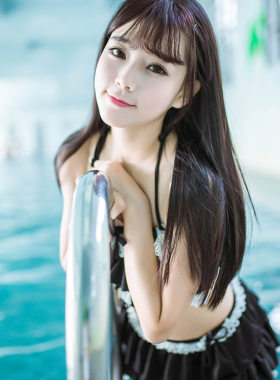 可爱软妹比基尼泳衣小性感两件套
