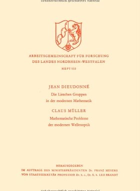 【预售】Die Lieschen Gruppen in Der Modernen Mathemati...