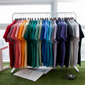 印绣字LOGO 定做聚会广告文化衫 企业工作服定制短袖 t恤翻领polo衫