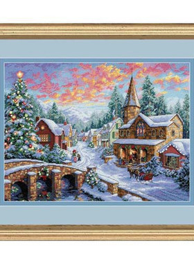 刘年锦绣 正品DMC线R线十字绣 自配套件 非印花 DIM08783