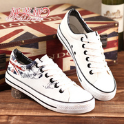 Fall 2015 men's canvas shoes leisure shoes low permeability trends of England United Kingdom flag sports shoes