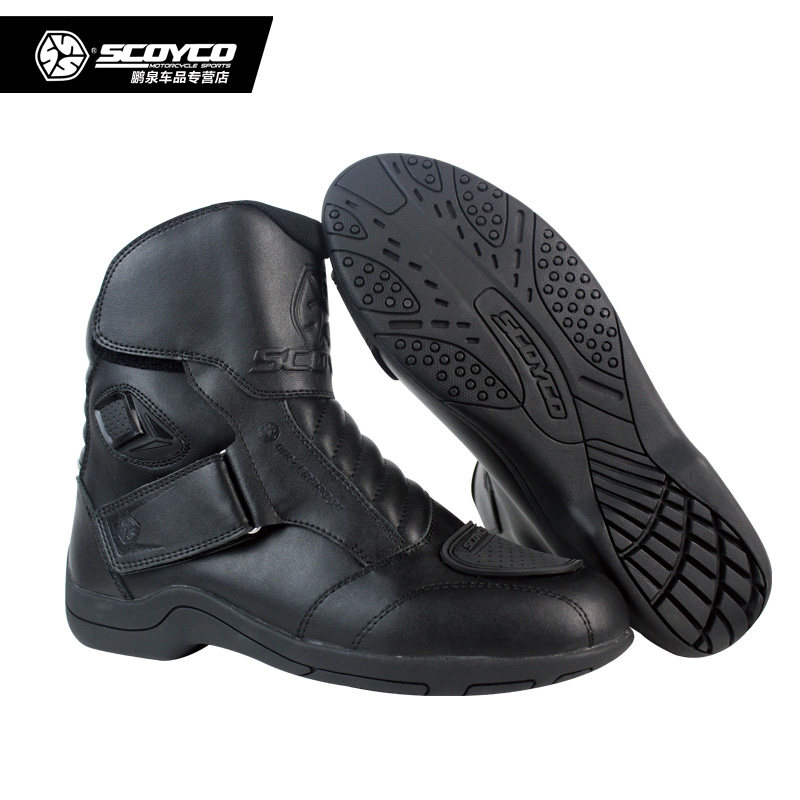 Bottes moto SCOYCO MBT011W - Ref 1390035 Image 1