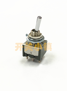 NKK日本日开原装进口6MM钮子开关 M-2022 6脚2档 MTS-202摇头拨动