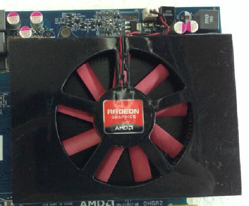 原装戴尔DELL HD6670 1G DDR5 游戏显卡风扇