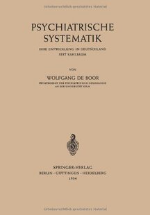 【预订】Psychiatrische Systematik: Ihre Entw...