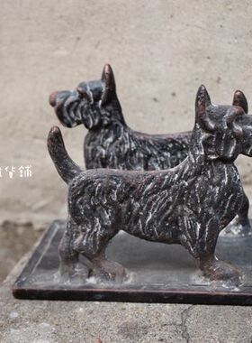 美式乡村风铸铁复古做旧家居装饰